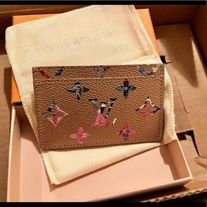 Louis Vuitton Card Holder - Garden collection